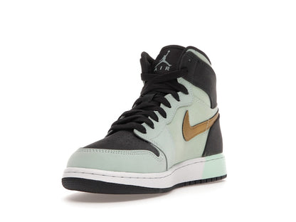 Jordan 1 Retro High Mint Foam Anthracite Metallic Gold (GS)