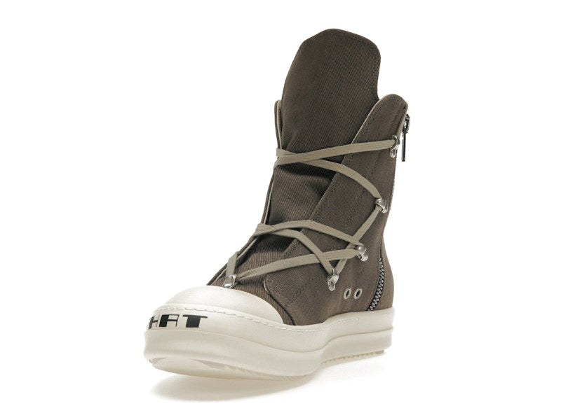 Rick Owens DRKSHDW Hexa High Dust Milk Black