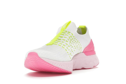 Nike React Phantom Run Flyknit 2 White Volt Pink Glow (Women's)