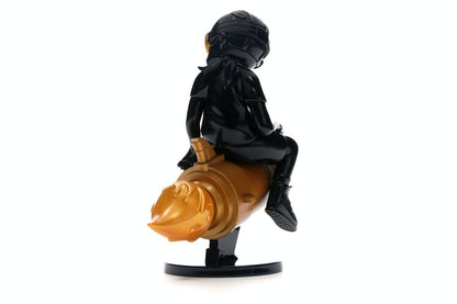 Hebru Brantley x Billionaire Boys Club x Bait Beyond The Beyond Fly Boy Figure 9 Inches Black/Gold