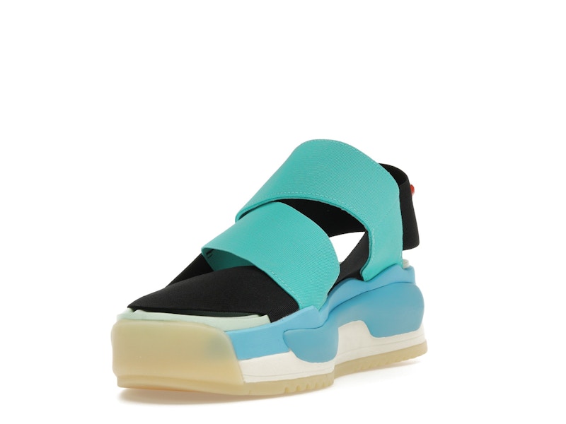 adidas Y-3 Hokori Sandal Black Mint Cyan