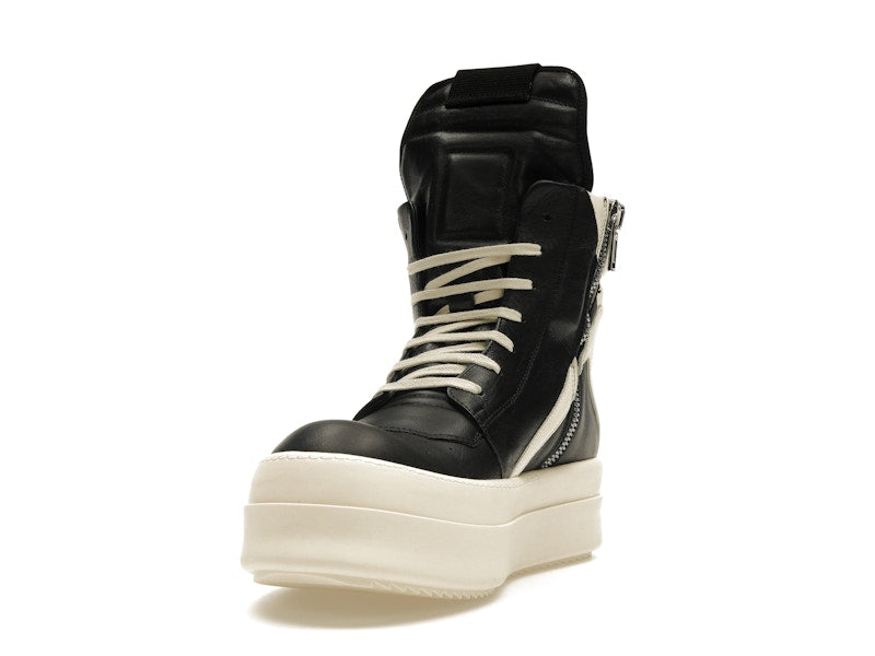 Rick Owens Mega Bumper Geobasket Black Milk