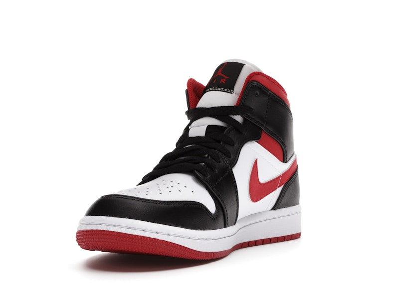 Jordan 1 Mid Gym Red Black White