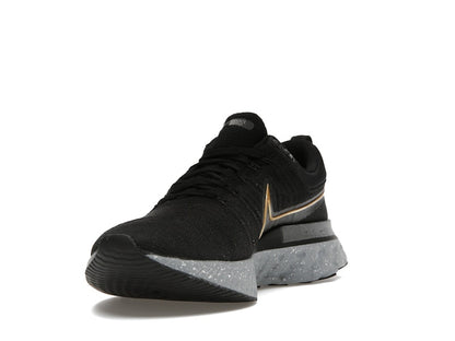 Nike React Infinity Run Flyknit 2 Black Gold