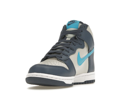 Nike Dunk High Light Bone Diffused Blue (GS)