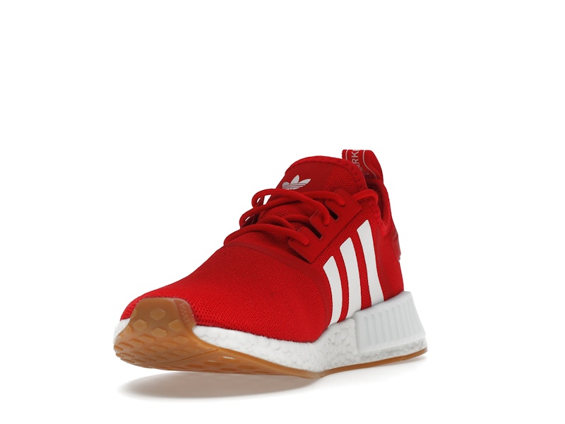 adidas NMD R1 Vivid Red White Gum