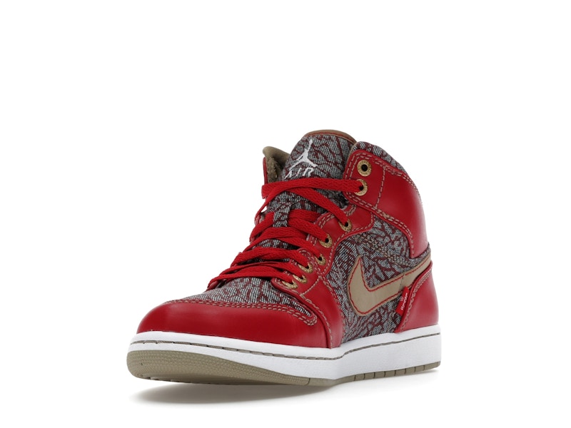 Jordan 1 Retro Levi's (W/ No Pants and T-Shirt)