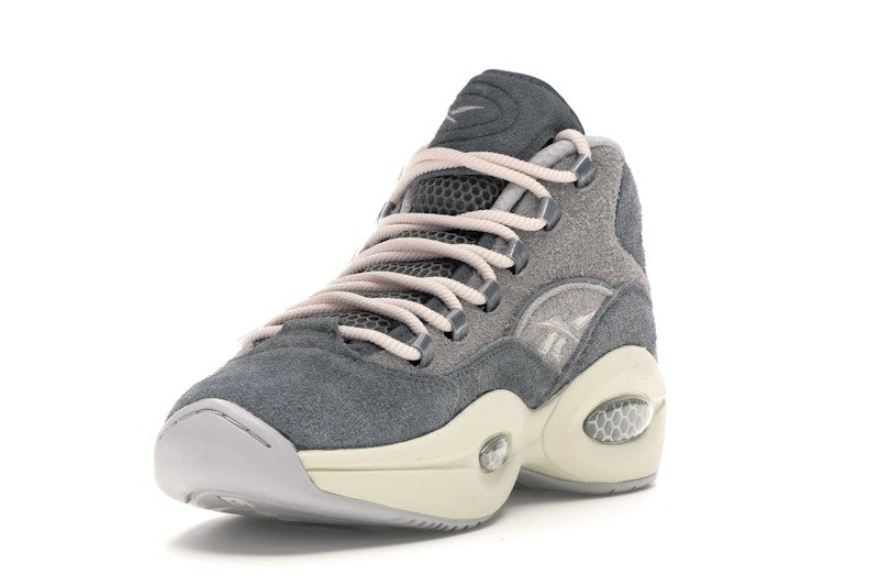 Reebok Question Mid Grey Suede