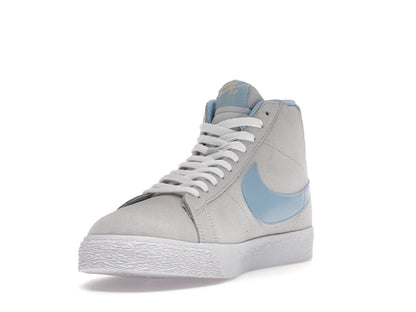 Nike SB Blazer Mid Soft Grey Baby Blue