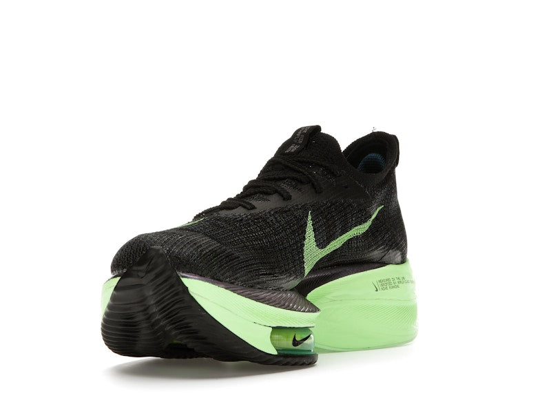 Nike Air Zoom Alphafly Next% Black Electric Green (Women's)