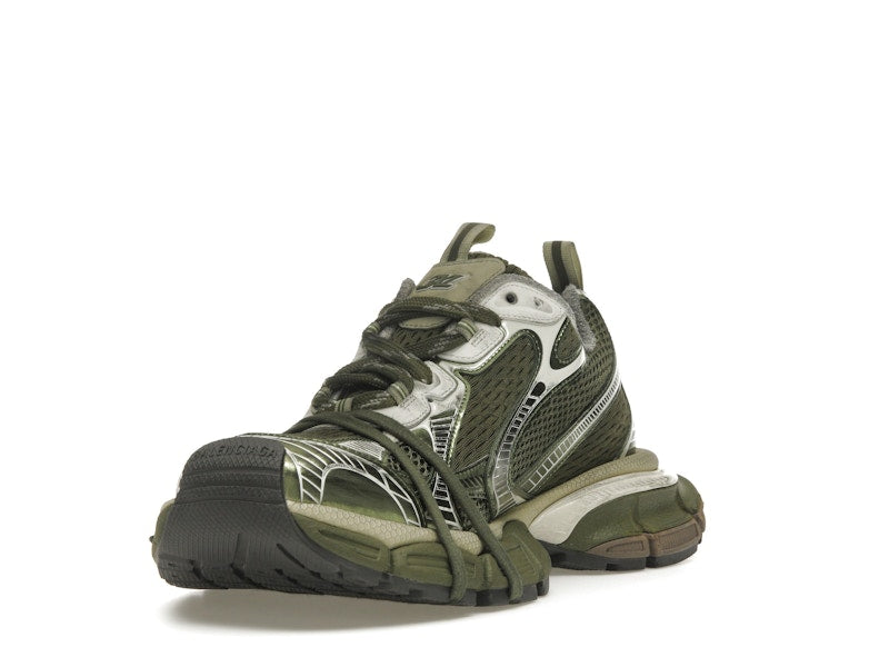 Balenciaga 3XL Dark Green Light Beige