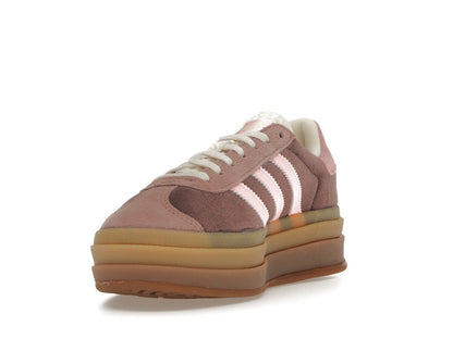 adidas Gazelle Bold Shadow Brown Warm Clay Glow Pink (Women's)