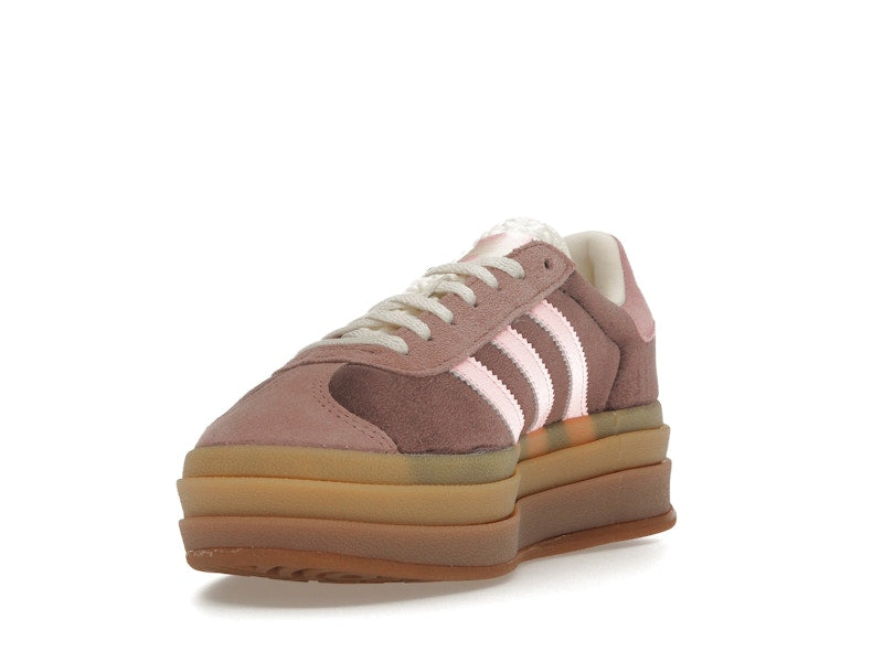 adidas Gazelle Bold Shadow Brown Warm Clay Glow Pink (Women's)