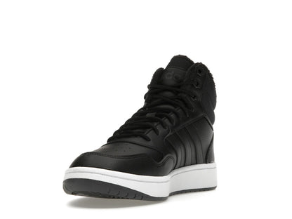 adidas Hoops 3.0 Mid Classic Fur Lining Winterized Core Black Cloud White