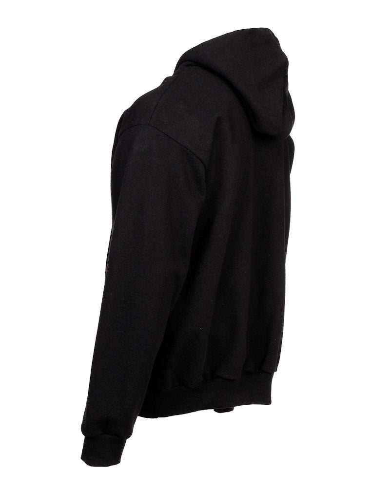 Sp5der OG Rhinestone Logo Hoodie Black