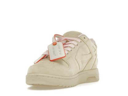 Off-White Out Of Office Suede Beige Pink