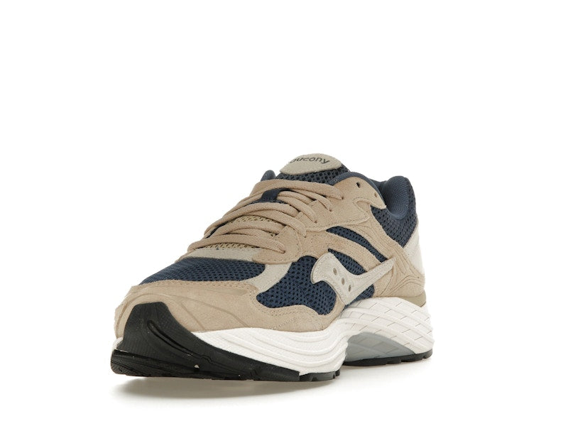 Saucony ProGrid Omni 9 Premium Beige Navy Blue