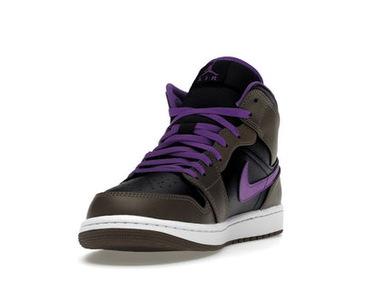 Jordan 1 Mid Purple Mocha