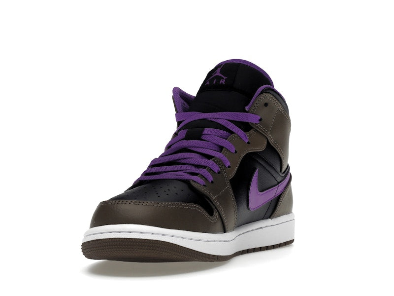 Jordan 1 Mid Purple Mocha