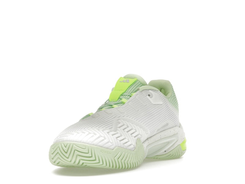 adidas Barricade 13 Cloud White Core Black Semi Green Spark