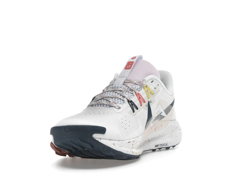 Nike React Pegasus Trail 5 Summit White Football Grey Pink Foam Armory Navy
