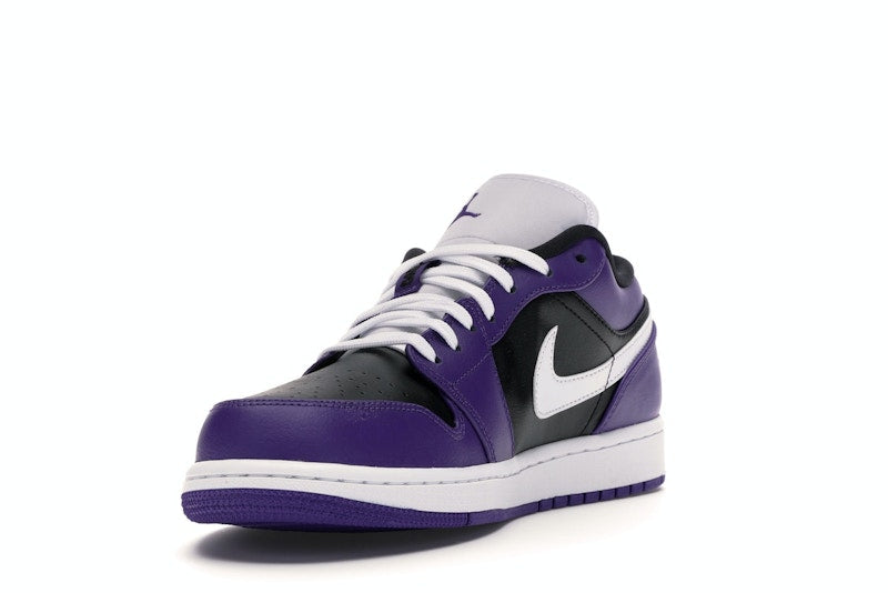 Jordan 1 Low Court Purple Black