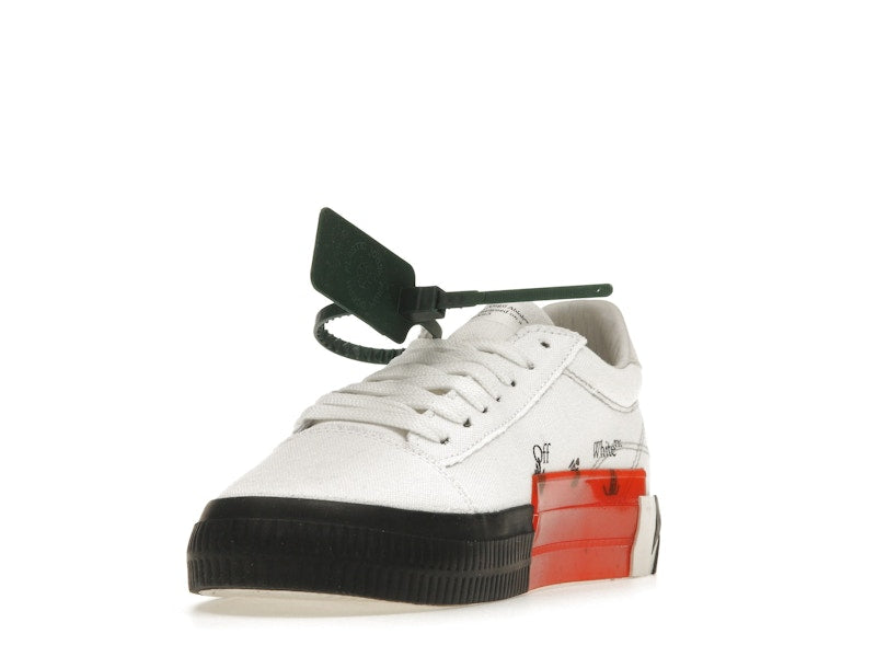 OFF-WHITE Vulc Low Canvas White Black SS22 (Women's)