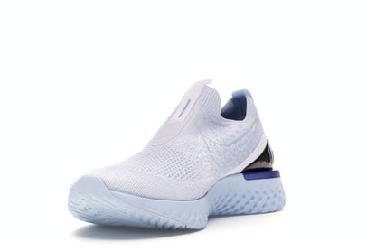 Nike Epic React Moc Flyknit White Hydrogen Blue