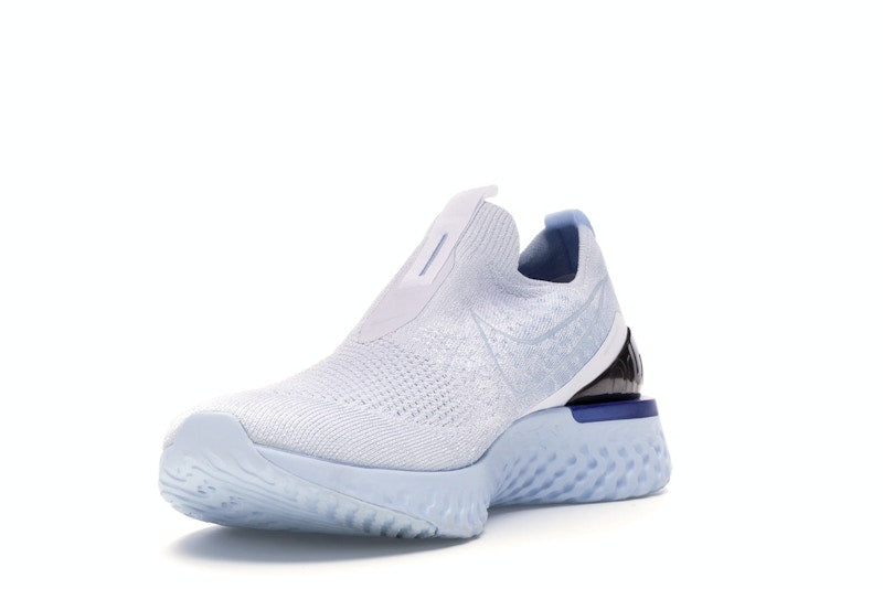 Nike Epic React Moc Flyknit White Hydrogen Blue