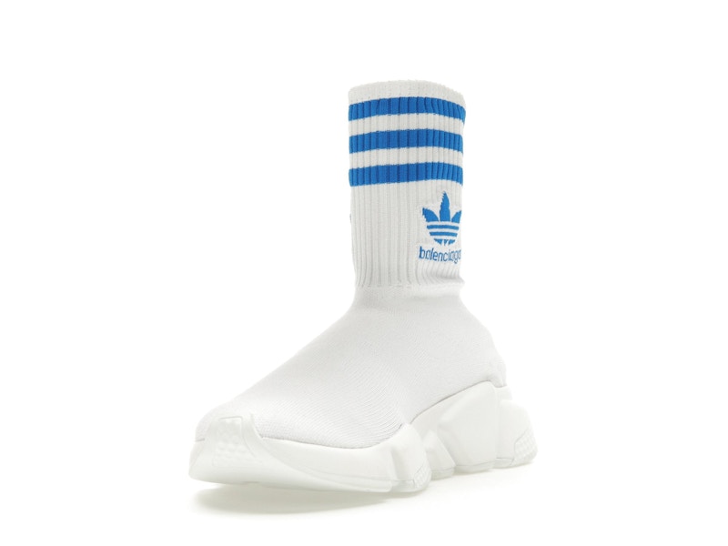Balenciaga x adidas Speed Trainer White Blue (Women's)