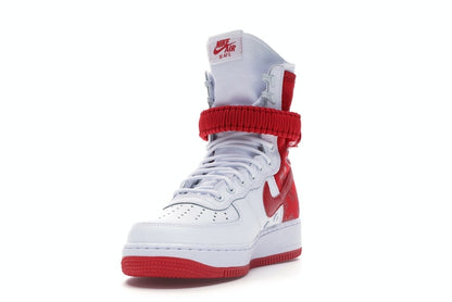 Nike SF Air Force 1 High White University Red