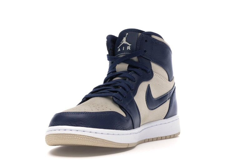 Jordan 1 Retro Premium Midnight Navy Light Cream (Women's)