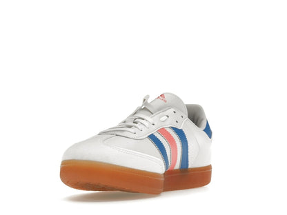adidas Velosamba Vegan Cloud White Turbo Blue Rush