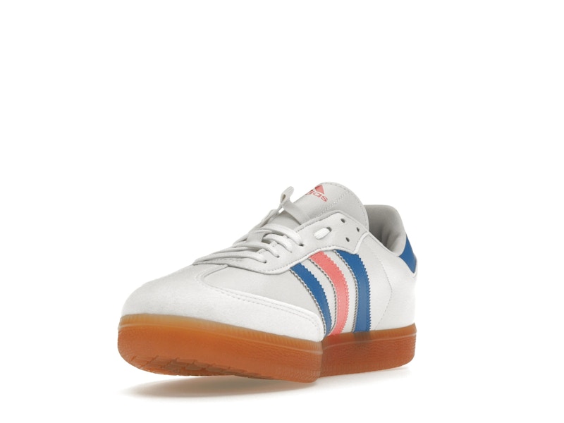 adidas Velosamba Vegan Cloud White Turbo Blue Rush