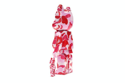 Bearbrick A Bathing Ape ABC Camo 100% & 400% Set Pink