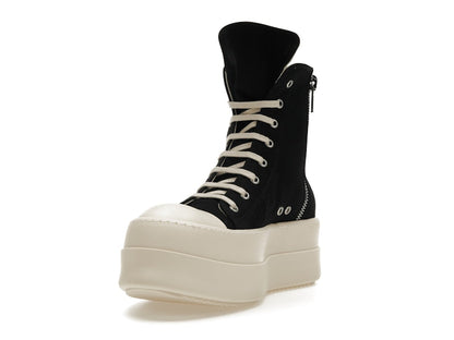 Rick Owens DRKSHDW Mega Bumper Sneaks Pentagram Black Pearl Milk