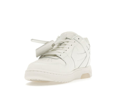 OFF-WHITE Out Of Office OOO Low Tops Triple White
