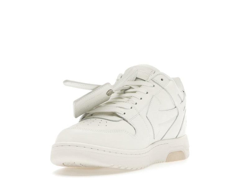 OFF-WHITE Out Of Office OOO Low Tops Triple White