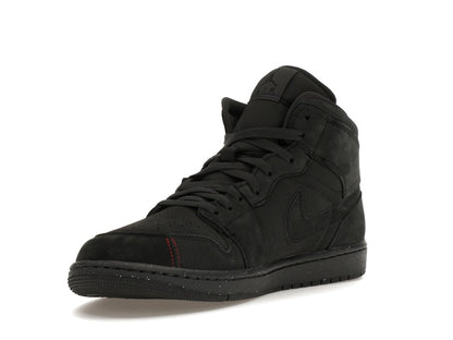 Jordan 1 Mid SE Craft Dark Smoke Red
