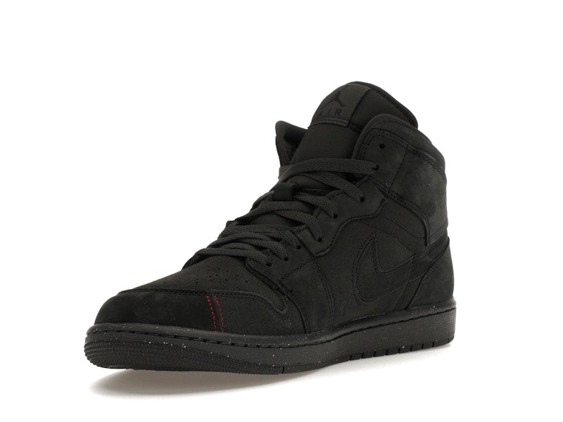Jordan 1 Mid SE Craft Dark Smoke Red