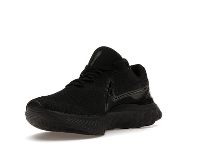 Nike React Infinity Run Flyknit 3 Triple Black