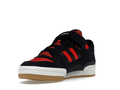 adidas Forum Low Core Black Core Black Vivid Red