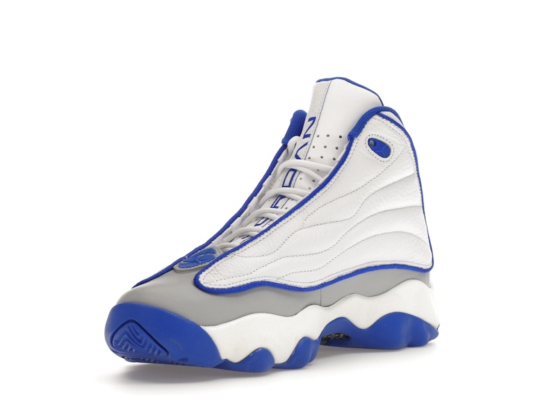 Jordan Pro Strong White Royal Grey
