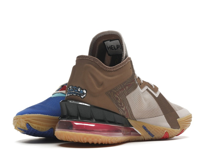 Nike LeBron 18 Low Wile E. vs Roadrunner Space Jam