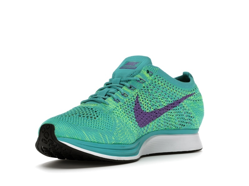 Nike Flyknit Racer Sport Turquoise Hyper Grape