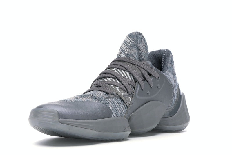 adidas Harden Vol. 4 Grey Three Cloud White