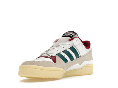 adidas Forum Low White Teal Burgundy