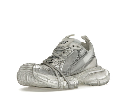Balenciaga 3XL White Silver Summer Mesh