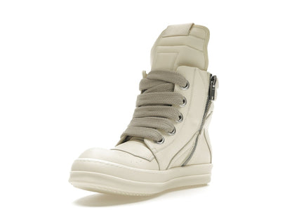 Rick Owens Lido Geobasket Big Lace Milk