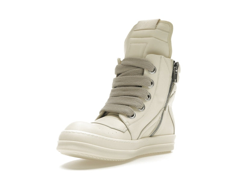 Rick Owens Lido Geobasket Big Lace Milk